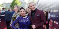Australian commentators: Myf Warhurst and Joel Creasey Australian commentators: Myf Warhurst and Joel Creasey
