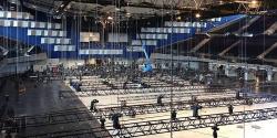 Let the stage preperations begin Let the stage preperations begin