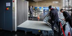 Security: Each piece of equipment is X-rayed Security: Each piece of equipment is X-rayed