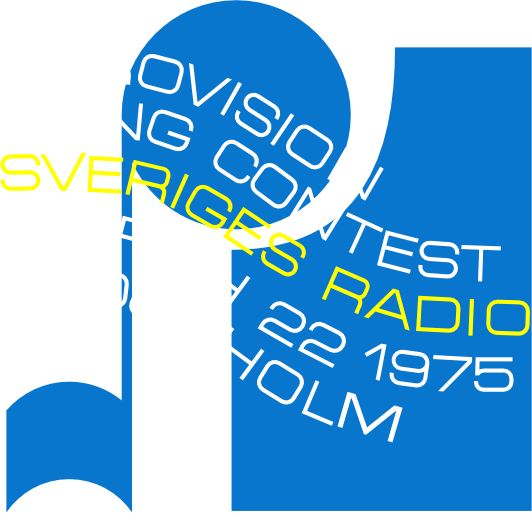 Eurovision 1975 logo