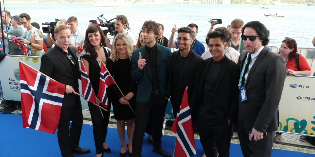 Blue carpet Eurovision 2018: Norway – Alexander Rybak