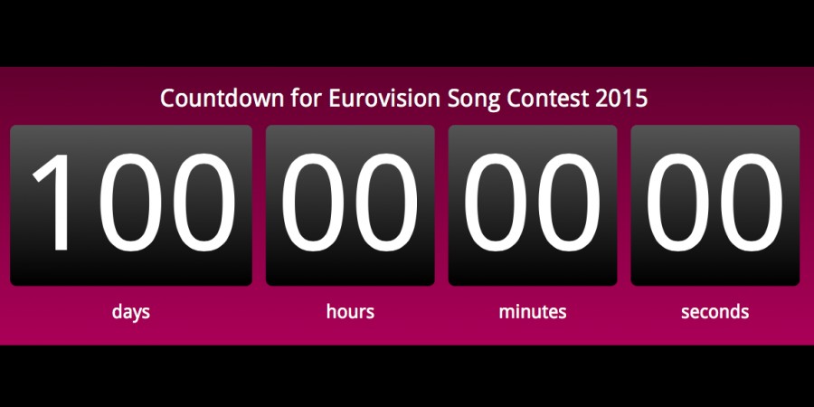 Countdown: 100 days to Eurovision Song Contest 2015