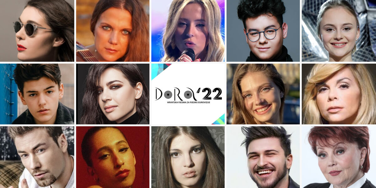 Croatia Dora 2022 Artists