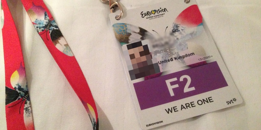 Eurovision 2013 F2 Fan Accreditation