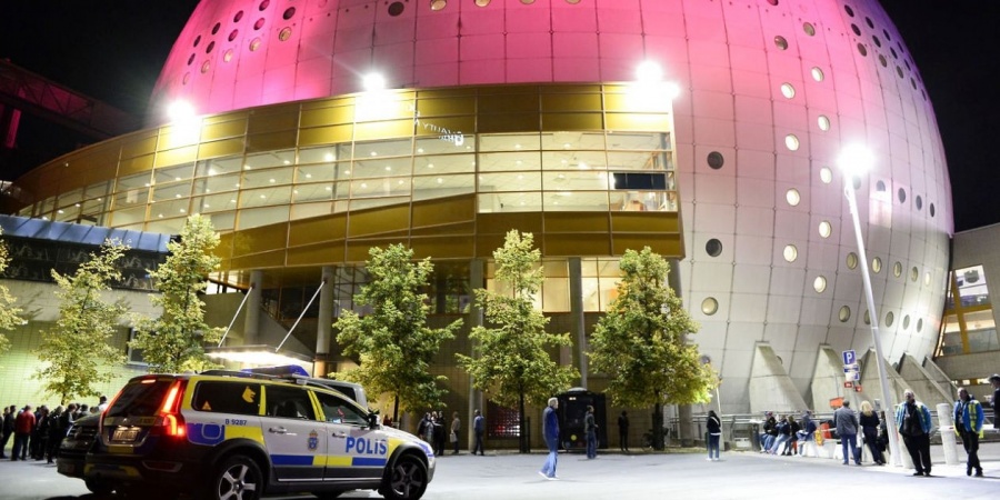 Eurovision 2016 Globen Stockholm Police Security