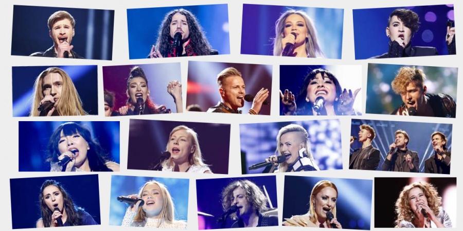 Eurovision 2016 Semi-final 2 artists