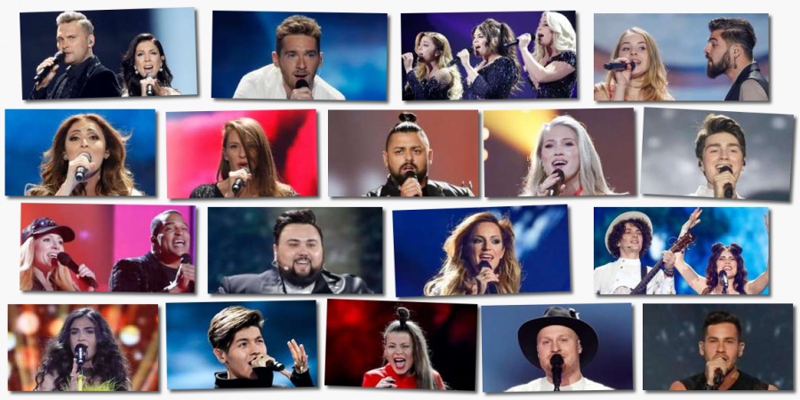 Eurovision 2017 Semi-final 2 artists