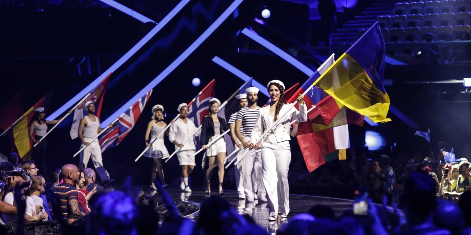 Eurovision 2018: Flag parade