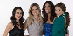 Eurovision 2018 Hosts: Catarina Furtado, Daniela Ruah, Filomena Cautela and Sílvia Alberto Eurovision 2018 Hosts: Catarina Furtado, Daniela Ruah, Filomena Cautela and Sílvia Alberto