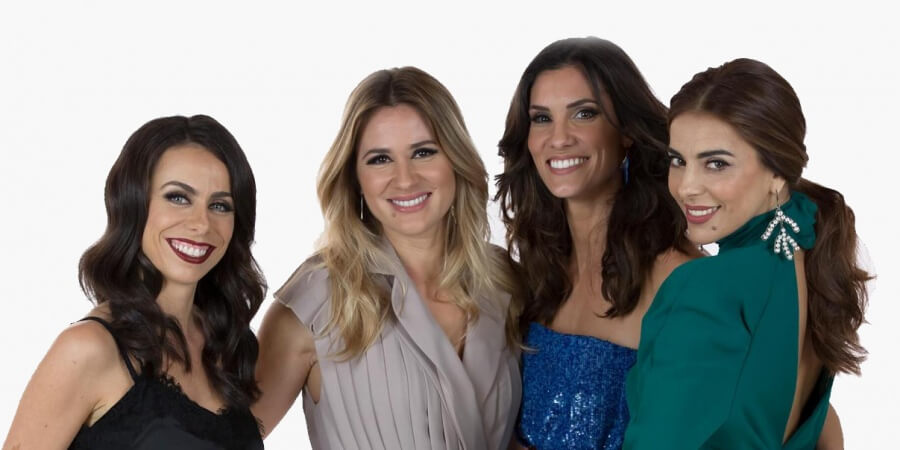 Eurovision 2018 Hosts: Filomena Cautela, Sílvia Alberto, Daniela Ruah and Catarina Furtado