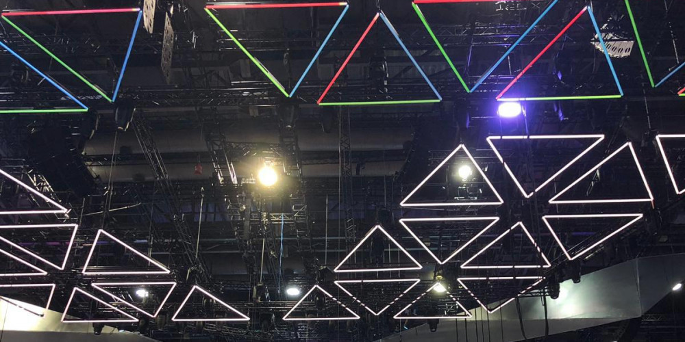 Eurovision 2019: Construction inside the arena
