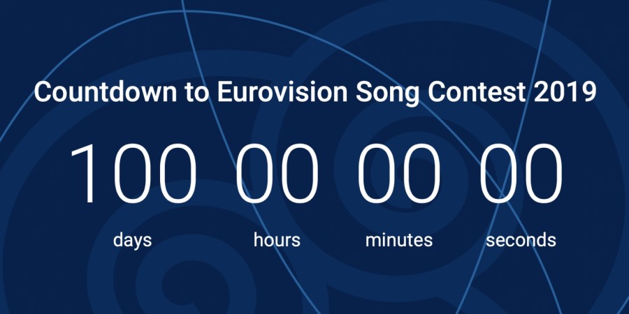 Eurovision 2019 countdown: 100 days
