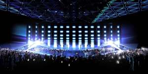 Eurovision 2019 stage Eurovision 2019 stage