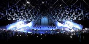 Eurovision 2019 stage Eurovision 2019 stage