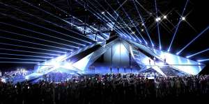 Eurovision 2019 stage Eurovision 2019 stage