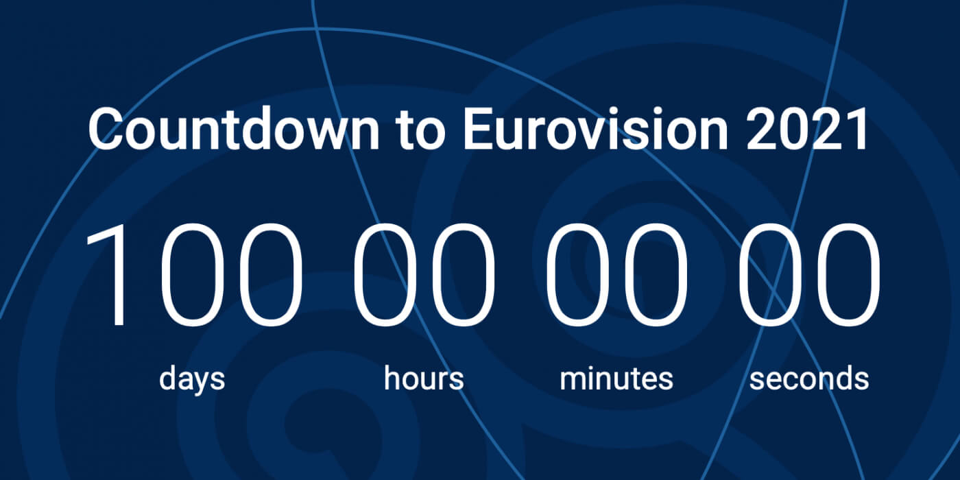 Eurovision 2021 countdown: 100 days