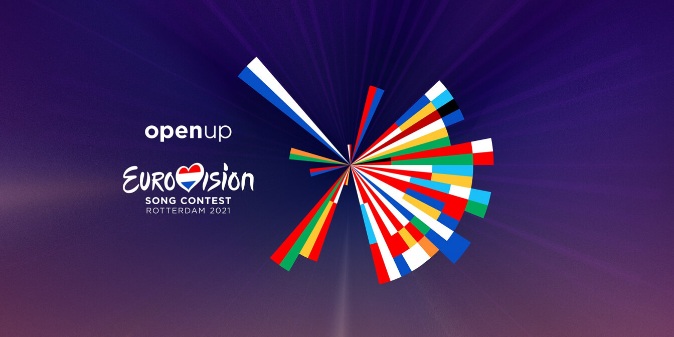 Eurovision 2021 Logo Flags Eurovision 2021 Official Logo Revealed ...