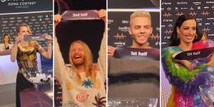 Eurovision 2022 Big-5 draw
