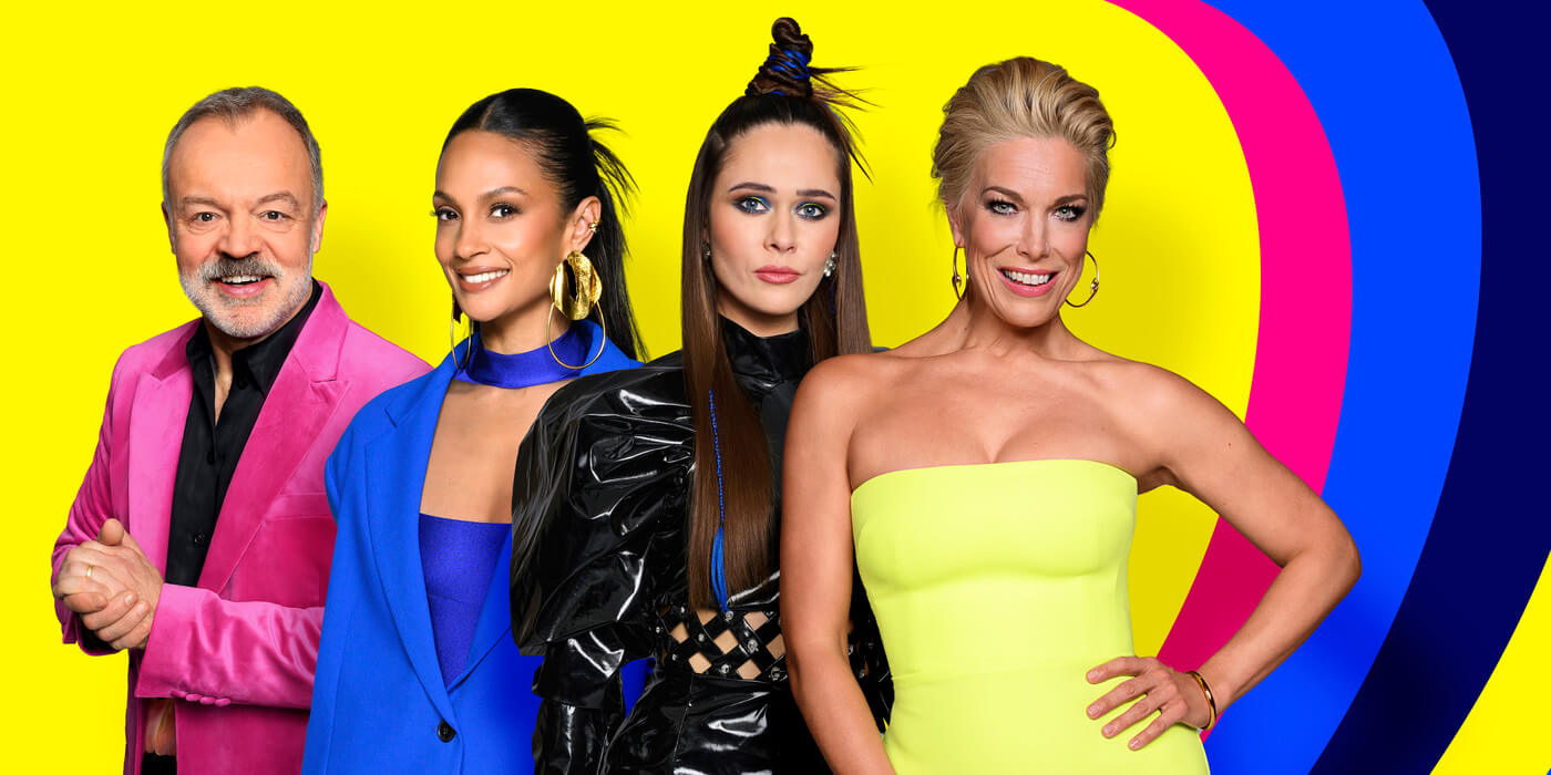 Eurovision 2023 hosts: Graham Norton, Alesha Dixon, Julia Sanina, Hannah Waddingham