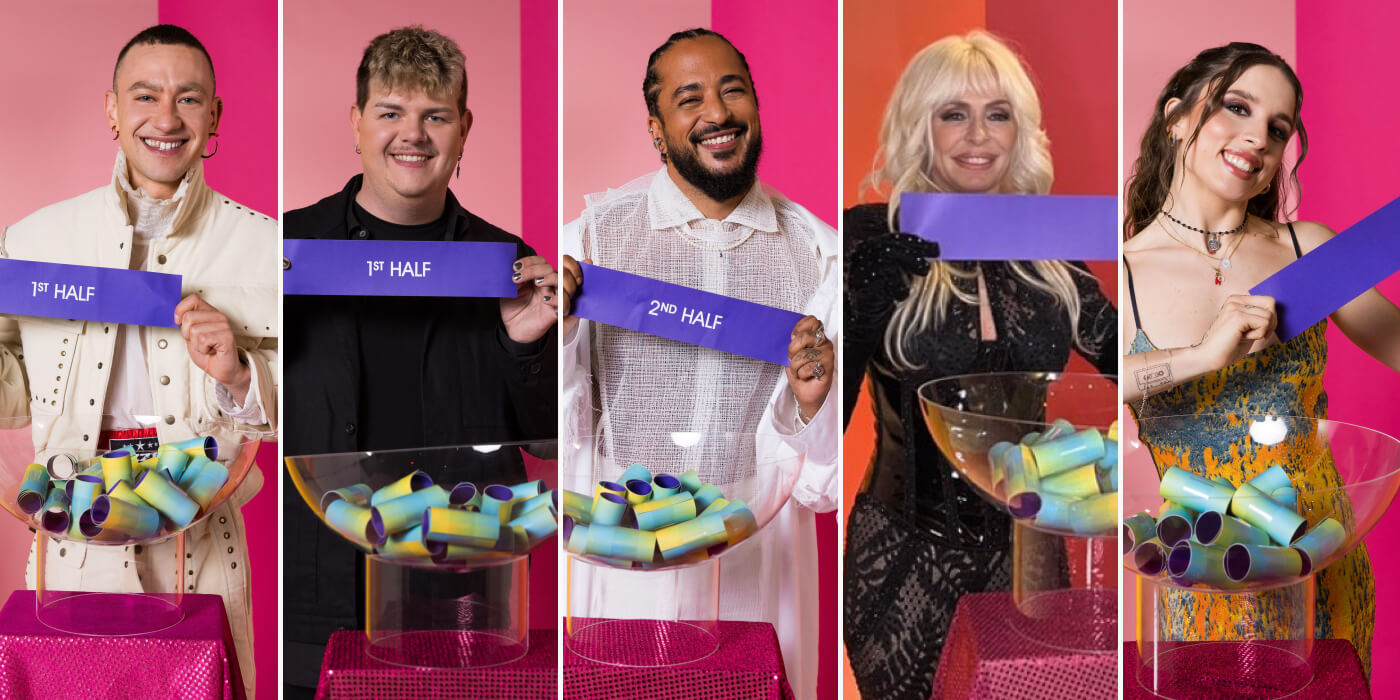 Eurovision 2024 Big-5 draw: Which half of the final?