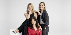 Eurovision 2025 hosts: Michelle Hunziker, Hazel Brugger and Sandra Studer