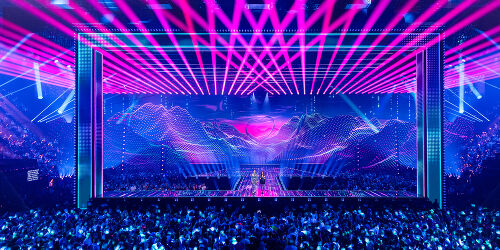 Eurovision 2025 stage Eurovision 2025 stage