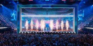 Eurovision 2025 stage