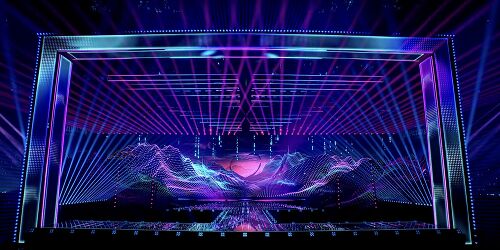 Eurovision 2025 stage Eurovision 2025 stage