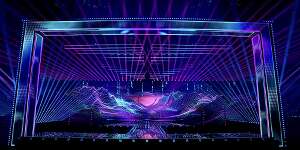 Eurovision 2025 stage
