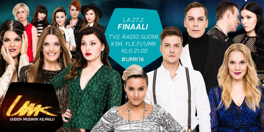 Finland UMK 2016: Finalists