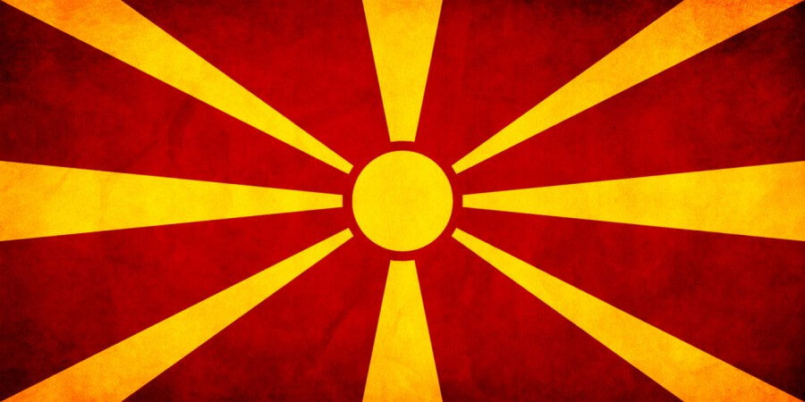 Flag of FYR Macedonia