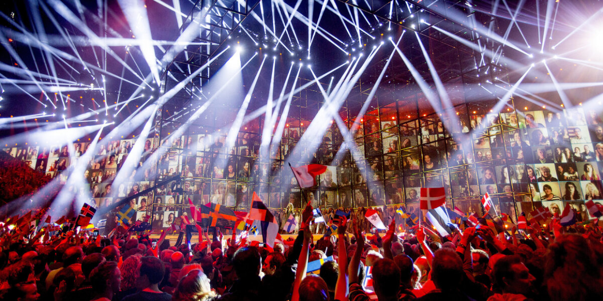 Flags at Eurovision Song Contest 2014
