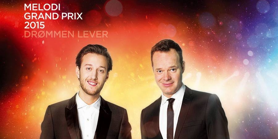 Hosts at Dansk Melodi Grand Prix 2015