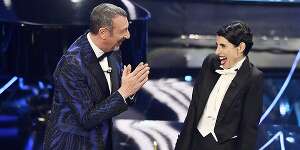 Italy Sanremo 2024: Amadeus & Giorgia