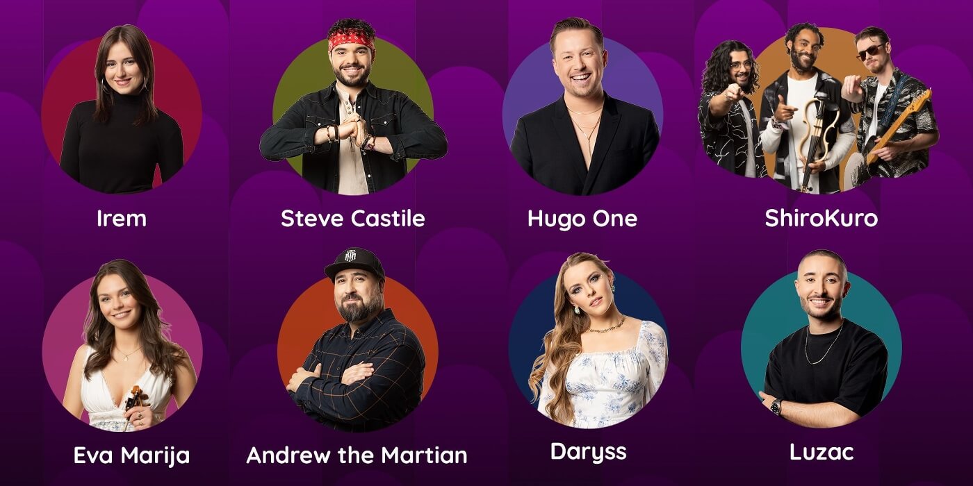 Luxembourg Song Contest 2026 artists