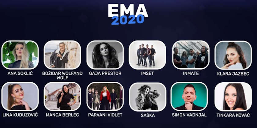 Slovenia EMA 2020 finalists