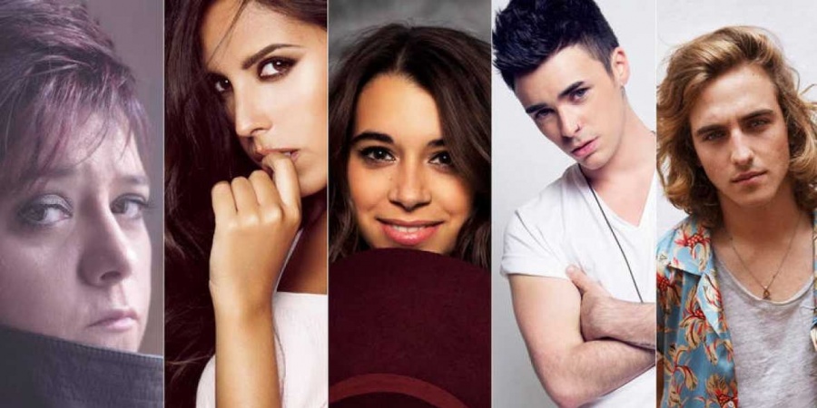 Spain Objetivo Eurovisión 2017: The five prequalified finalists