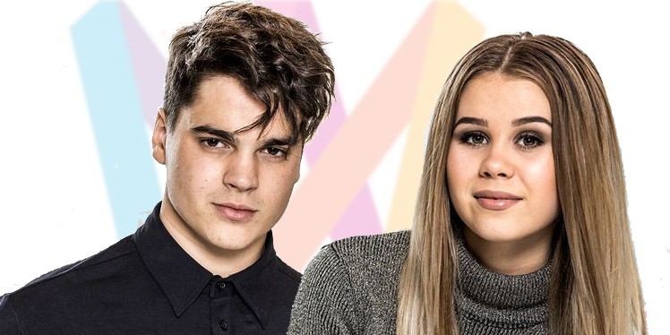 Sweden 2016 Melodifestivalen Deltävling 3 Oscar Zia and Lisa Ajax