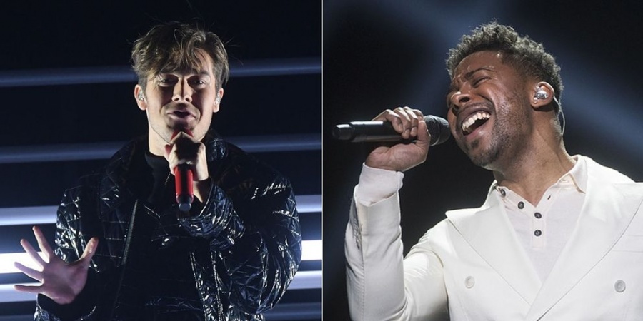 Sweden Melodifestivalen 2018 Heat 1: John Lundvik & Benjamin Ingrosso