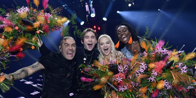 Sweden Melodifestivalen 2018 Second Chance winners