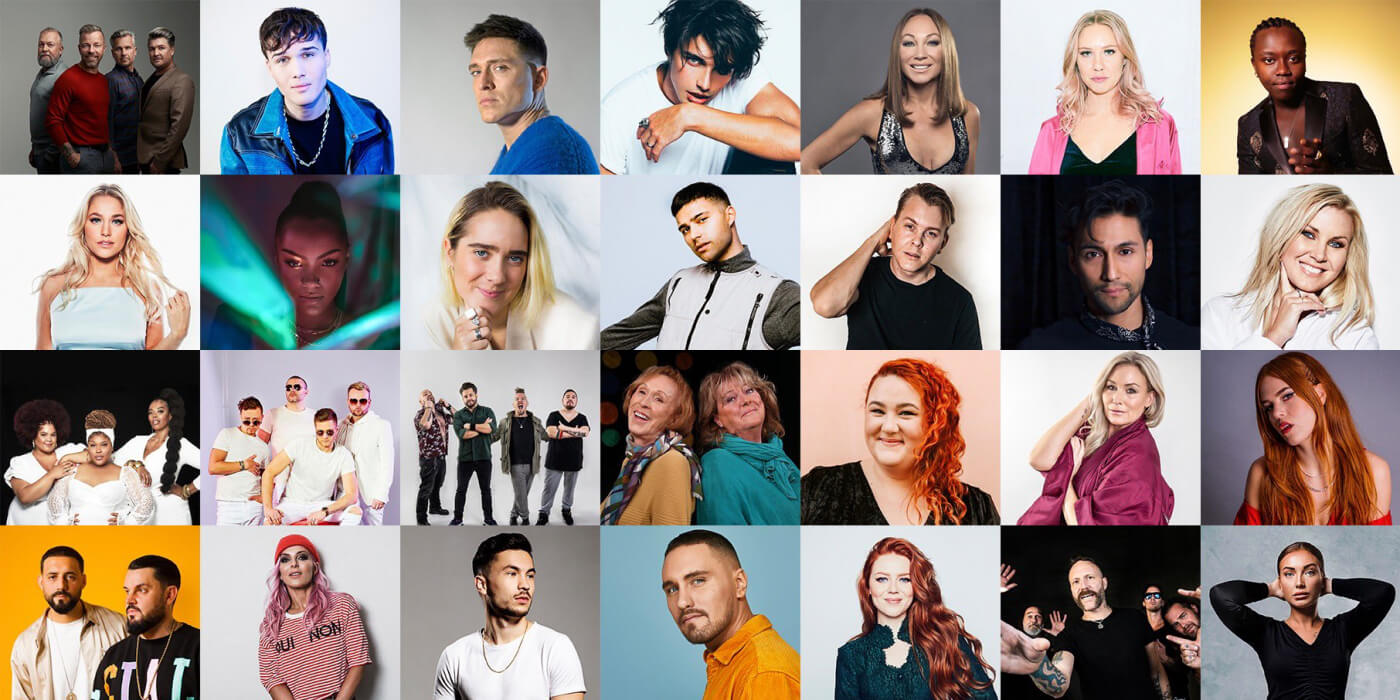 Sweden: Melodifestivalen 2021 participants