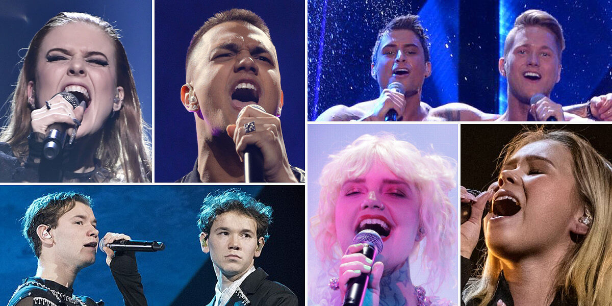 Sweden Melodifestivalen 2024 artists