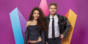 Sweden Melodifestivalen 2026 Gina Dirawi & Hampus Nessvold