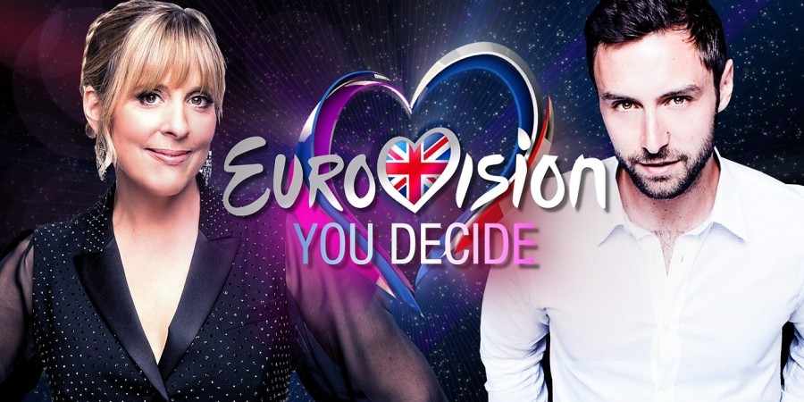United Kingdom 2019: Hosts of Eurovision You Decide: Mel Giedroyc and Måns Zelmerlöw